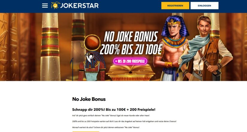 Jokerstar Bonus