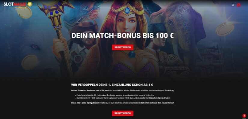 SlotMagie Bonus