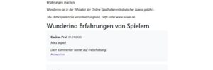 Erfahrung wird geprueft