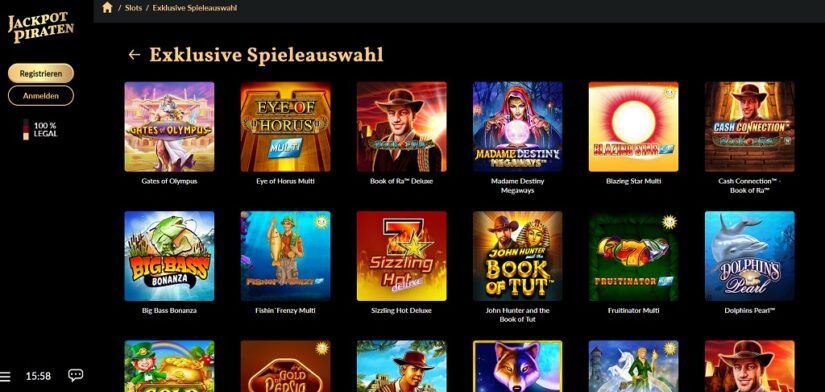 Giropay Casino Spieleauswahl