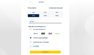 Visa Casino Methode aussuchen