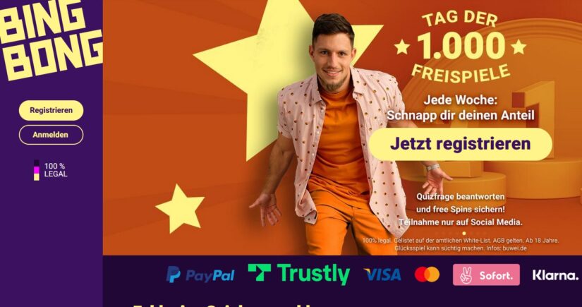 BingBong Freispiele Promotionen