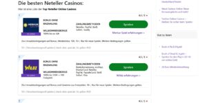 Neteller Casino aussuchen