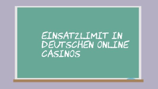 Einsatzlimit in deutschen Online Casinos