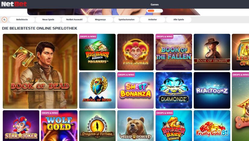 NetBet Spiele