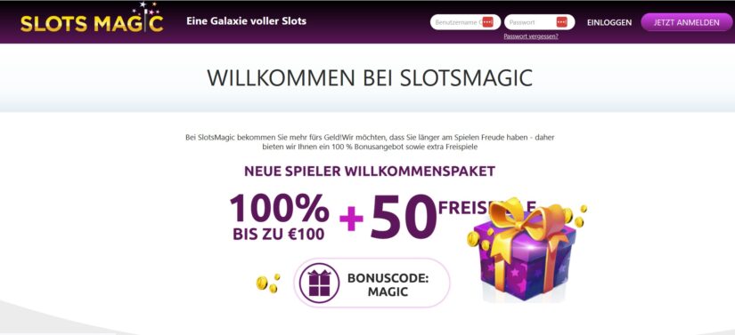 SlotsMagic Bonus