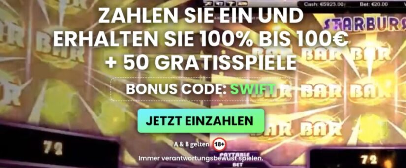 Swiftspiele casino bonus